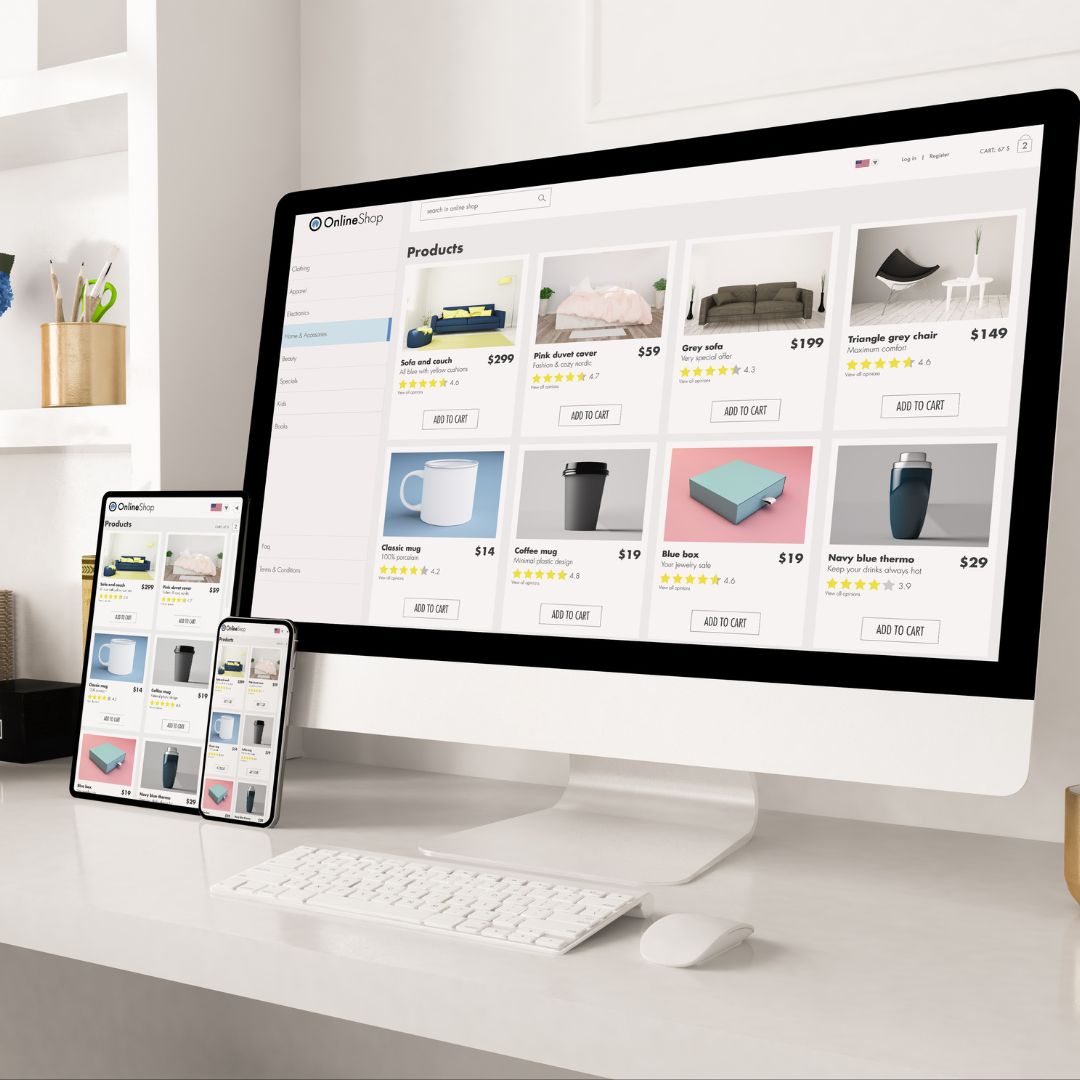 ecommerce website design
